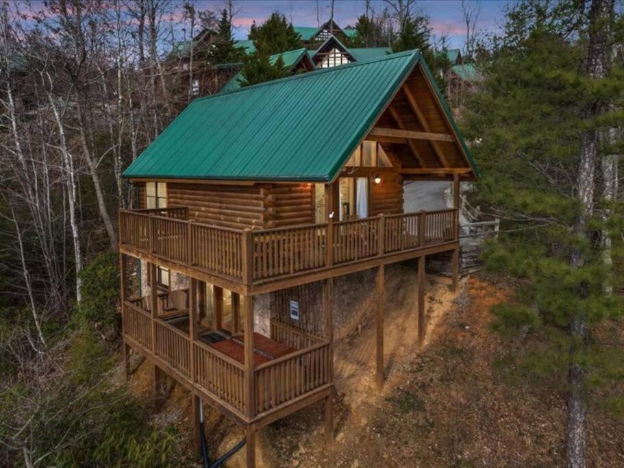 Villa Breathtaking Views Of The Smokies, 3 Mins To Gatlinburg Exterior foto